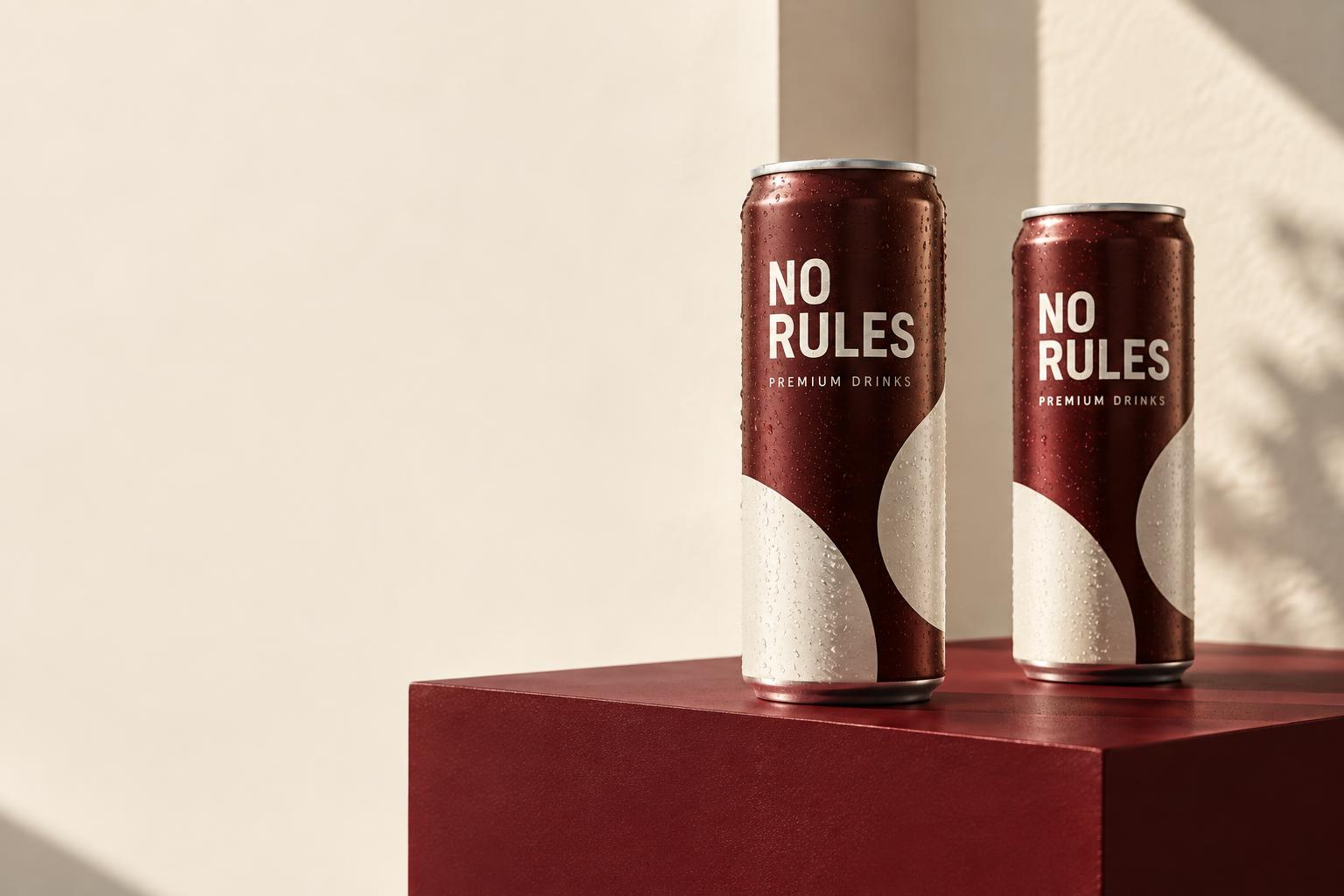 NO RULES drinks pilot concept
